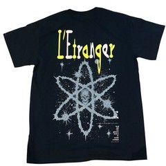 Glass Cypress Black Tee L’Entranger Skull Back Graphic Beads Small NWOT