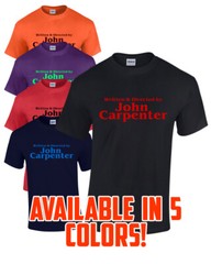 JOHN CARPENTER T-Shirt Multi Colors S-XL FREE S&H! Halloween Christine They Live
