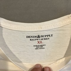 VINTAGE – Denim & Supply – Ralph Lauren – Muted American Flag – T Shirt – XL