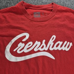 The Marathon Clothing Crenshaw Nipsey Hussle T Shirt Mens Size Large Red