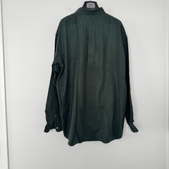 Vintage 90s Ralph Lauren Blaire Button-Down Shirt Forest Green Preppy Ivy Style