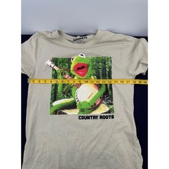 The Muppets KERMIT THE FROG Country Roots Banjo T-Shirt MENS Medium