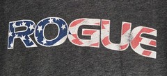Rogue Fitness USA Flag T-Shirt Size XL, Crossfit, Workout, Gym