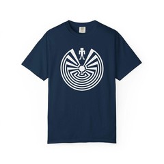 Man In The Maze T-Shirt | I’itoi Native American Symbol Comfort Colors Tee