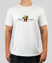 MEN WOMEN TEE TSHIRT SUBLIMATION LAUREN WIGGUM RALPH POLO PONY COOL GIFT FUNNY