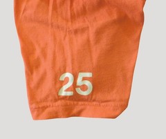 Ebay Logo T-Shirt Mens 2XL Orange Short Sleeve 100% Cotton Casual Tee