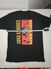 Guns N Roses Nightrain T Shirt Mens L Large Black 2016 Tour Orlando Band Tee