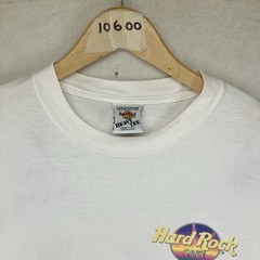 Vintage 90s Hard Rock Cafe San Juan Puerto Rico Souvenir USA Large HEAVY TEE
