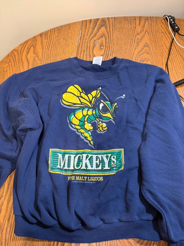 Mickey’s Malt Liquor Size Large Long Sleeve