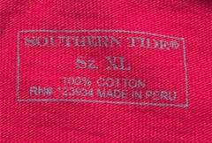 Southern Tide Georgia Bulldogs Men’s red graphic T-shirt XL pocket Cotton 2sided