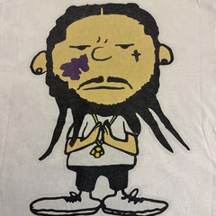 Asap MOB too cozy tour LS shirt white Med RIP ASAP YAMS peanuts cartoon spoof