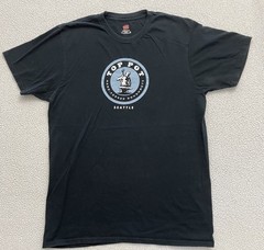 Top Pot Doughnuts Tshirt Seattle Men’s Medium Black B23