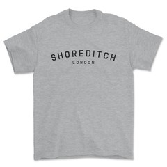 Shoreditch London T-shirt District Street Clothing Gift