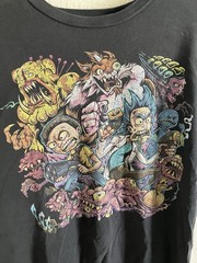 Ripple Junction Men’s Black Rick and Morty Graphic Crew Neck T-Shirt XL