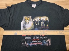 Rob Zombie Korn Return Of The Dreads 2016 Tour Concert Shirt Men M Rock Goth