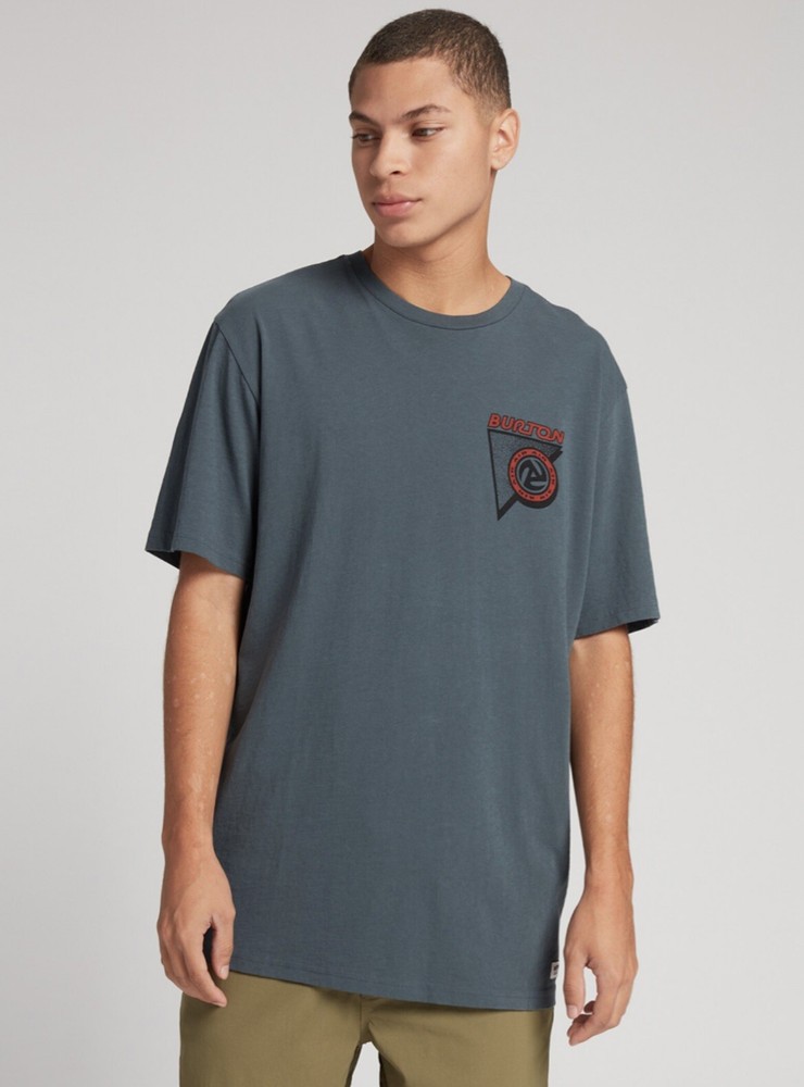 Burton Rosecrans T-Shirt Men’s Size XL, Short Sleeve, Dark Slate, Pre-owned