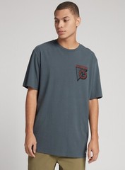 Burton Rosecrans T-Shirt Men’s Size XL, Short Sleeve, Dark Slate, Pre-owned