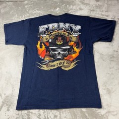 Gildan FDNY Collectible Navy Blue T-Shirt Mens Large