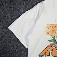 Vintage Tennessee Volunteers Shirt Mens Large White 90s Funny Football College