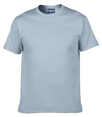 Fabrik Pure Cotton Crew Neck Plain Tee Shirt for Men in 6 Colours, 2XL-8XL