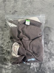 Hugo Boss Slim Fit Dress Shirt Brown Herringbone White Contrast Collar Cuffs 18