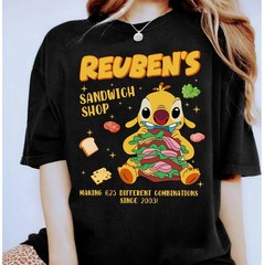 Lilo and Stitch Reuben Shirt, Reuben’s Sandwich Shop Tee, Making 625 Combination