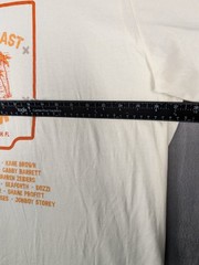 Gulf Coast Jam Mens 3XL Cream 2023 Concert Tour Country Music T Shirt Hardy New