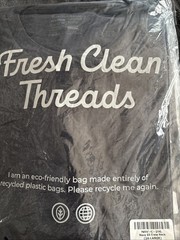 Fresh Clean Threads Short Sleeve Crew Neck 2XL-Navy