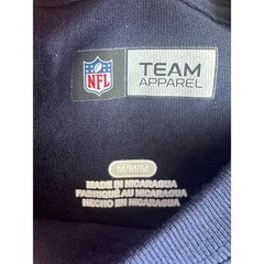 Chicago Bears NFL Team Apparel Young Mens Navy Blue T-Shirt Football Size Medium