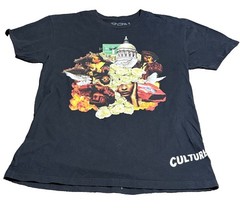 OG 2017 Migos Culture Album Promo Tee Shirt YRN Quality Control Black Mens M0