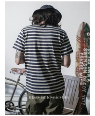 Bronson Breton Stripes T-Shirts Retro Short Sleeve French Marine Sailors Shirts