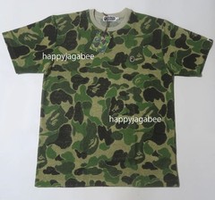 A BATHING APE Men’s ABC CAMO PILE JACQUARD ONE POINT TEE 1L30109005 b