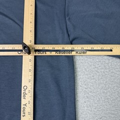 Uniqlo T Shirt Mens Small Blue U AIRism Oversized Casual Short Sleeve Essential