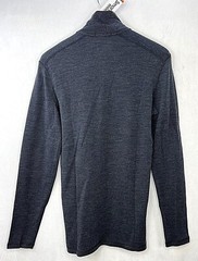 SmartWool Classic Thermal Merino 1/4 Base Layer Top NWT Men’s Charcoal Htr Small
