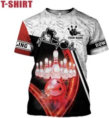 Personalized American Bowling Shirt Custom Name Bowling Shirts Bowling Bowler Gi
