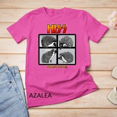 HISS – Hedgie Metal A Hedgehog Hard Rock Band Graphic Unisex T-shirt