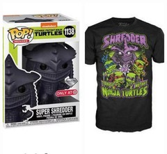 Funko Pop TMNT Super Shredder Diamond 1138 Tee Box Set 2XL Target Exclusive