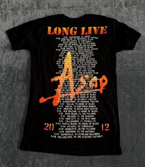 NWOT Asap Rocky 2012 Tour T-Shirt Men’s Small Black Short Sleeve Pullover Summer