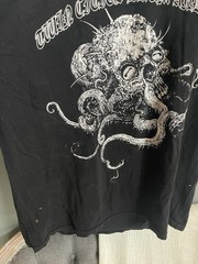 Twin Cities Drum and Brass Vintage T-Shirt Kraken Size Large Black Rare