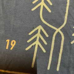 Fjallraven New York Graphic T-Shirt Men’s M Blue Cotton Outdoors Gorpcore