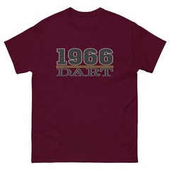 1967 DART T SHIRT sizes SMALL thru 5XL available! CHOOSE FROM 10 COLORS!