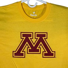 Fanatics Minnesota Golden Gophers NCAA T-Shirt Yellow Maroon Men’s Medium