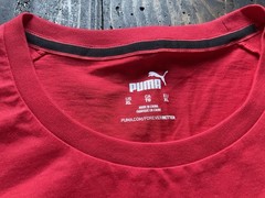 Ferrari Race MCS Tee Puma Rosso Corsa Red Ferrari Official Product Tag XL