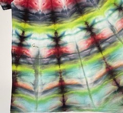 Handmade Ice Tie Dye Unisex T-Shirt Size XL Multicolor Design Gildan Tee NEW