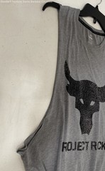 Under Armour Men’s Project Rock Brahma Bull Loose Tank Top Size XL