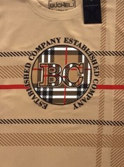 Men’s Bucheli T Shirt,Italian Style,Cotton,Slim Fit,Stretch S to XL….A15.