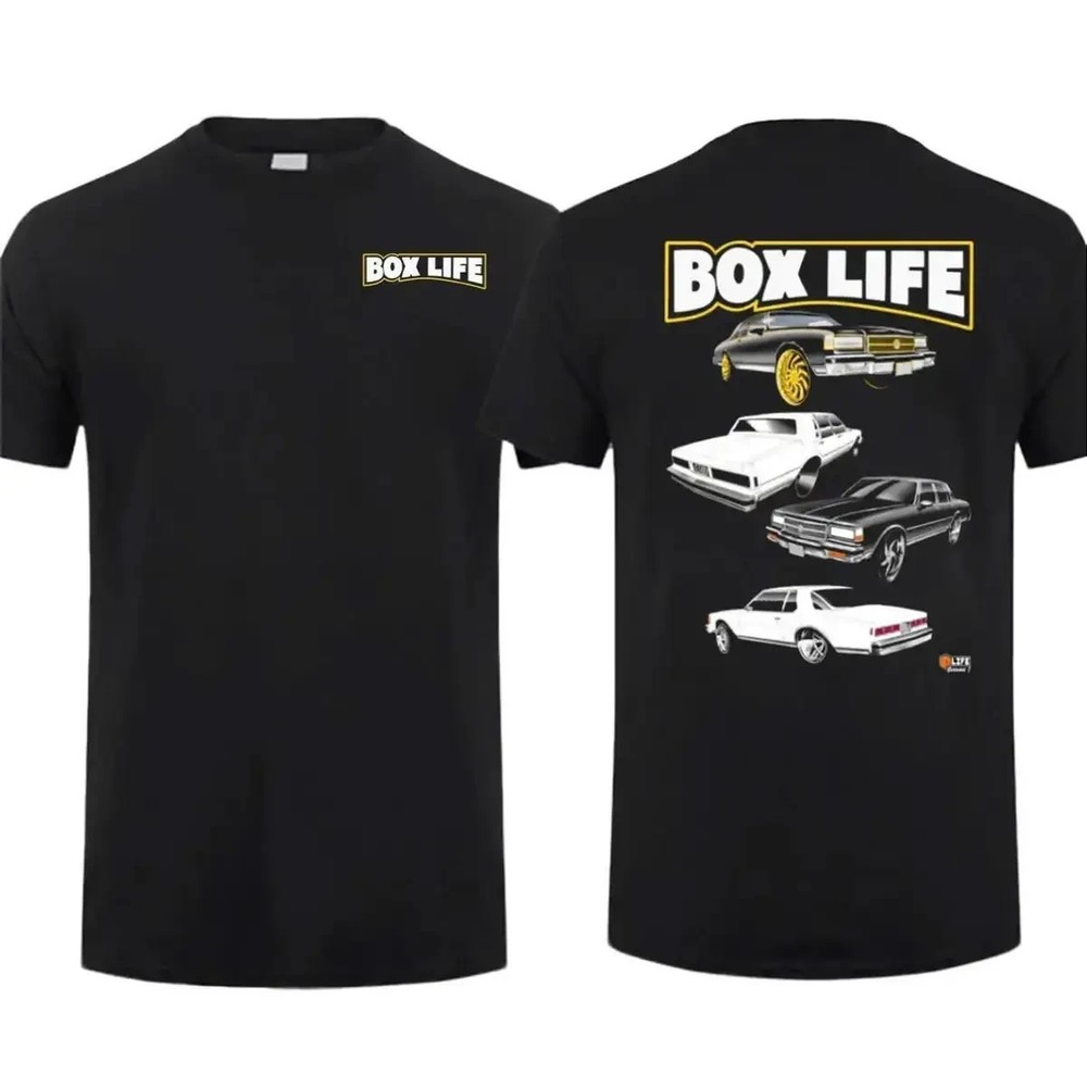 Box Life Retro Muscle Car Chevy Tee, Vintage Chevrolet Graphic T-Shirt