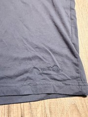 Eddie Bauer Mens Navy Blue Short Sleeve T-Shirt Size Medium solid