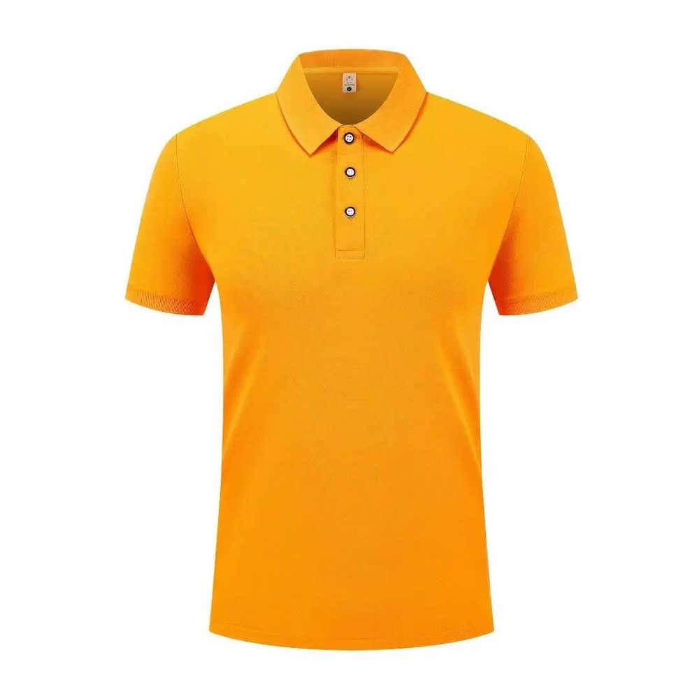 2025 Summer New Solid Color Polo Shirt for Male and Female Couples Business Fash