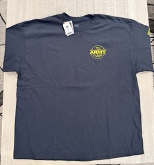 “United States Army Ft Bliss, TX 1775” Double Sided Black T Shirt – Sz XL – NWT